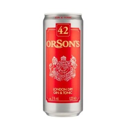 Orson's Gin & tonic 0,33l
